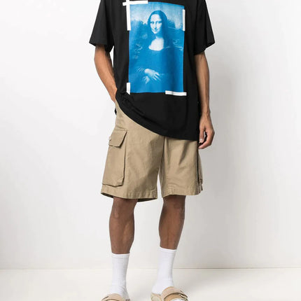 Off-White Mona Lisa print oversized T-shirt