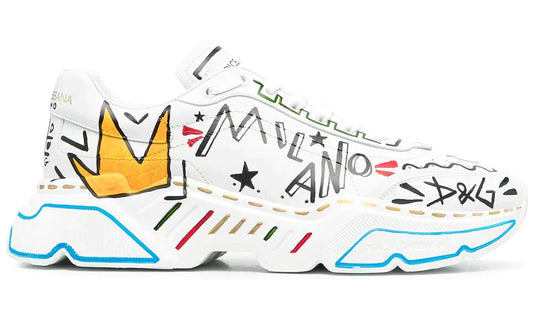 Dolce & Gabbana hand-painted Daymaster sneakers