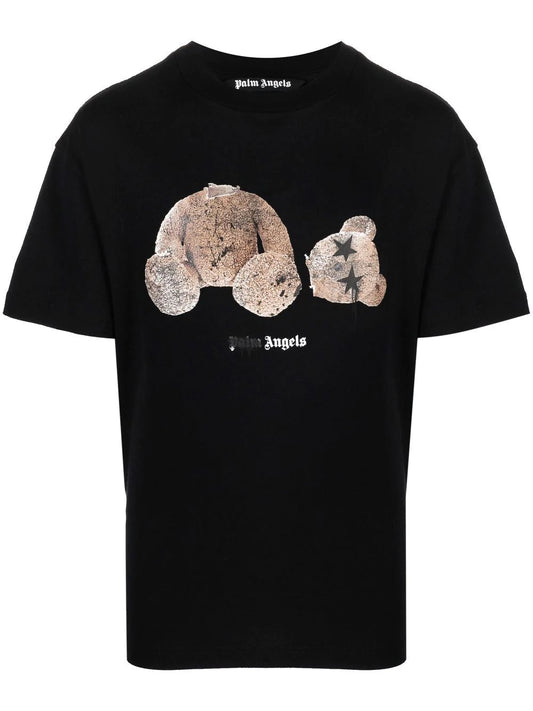 Palm Angels Spray bear-motif T-shirt
