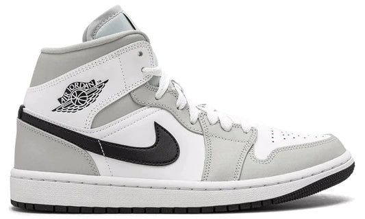 AIR JORDAN 1 MID LIGHT SMOKE GREY