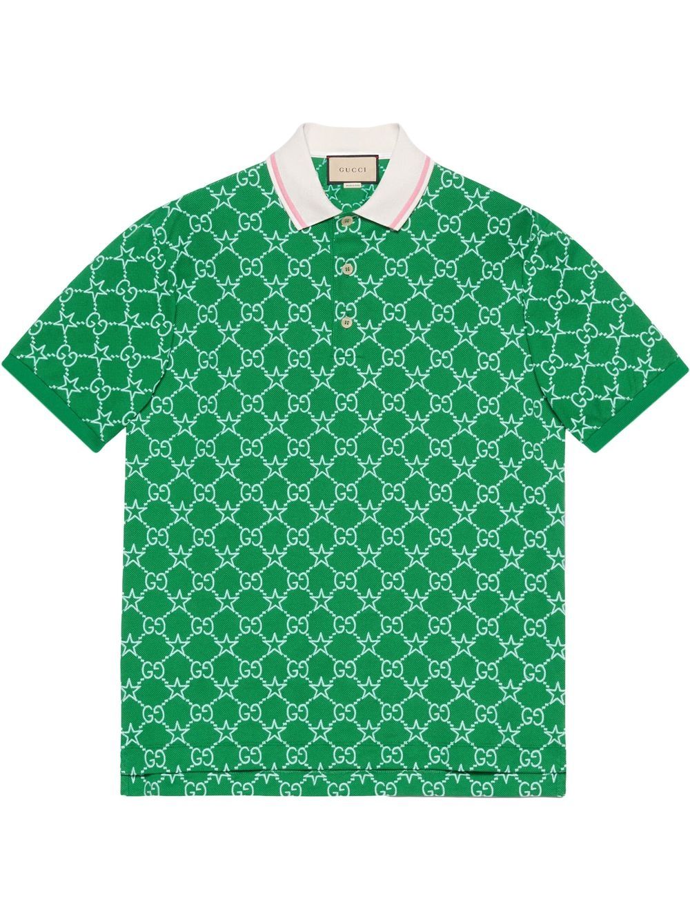 Gucci GG-pattern polo top