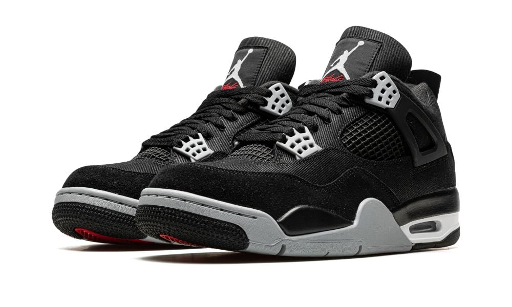 Nike Air Jordan 4 Retro 'Black Canvas'