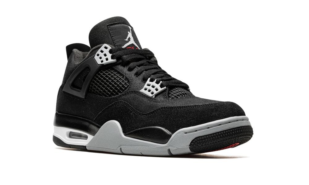 Nike Air Jordan 4 Retro 'Black Canvas'