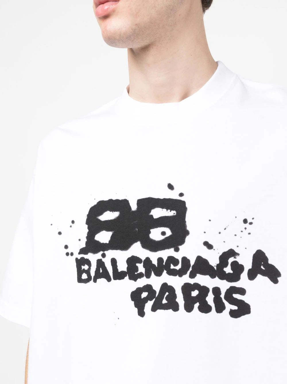 Balenciaga logo-print short-sleeve T-shirt