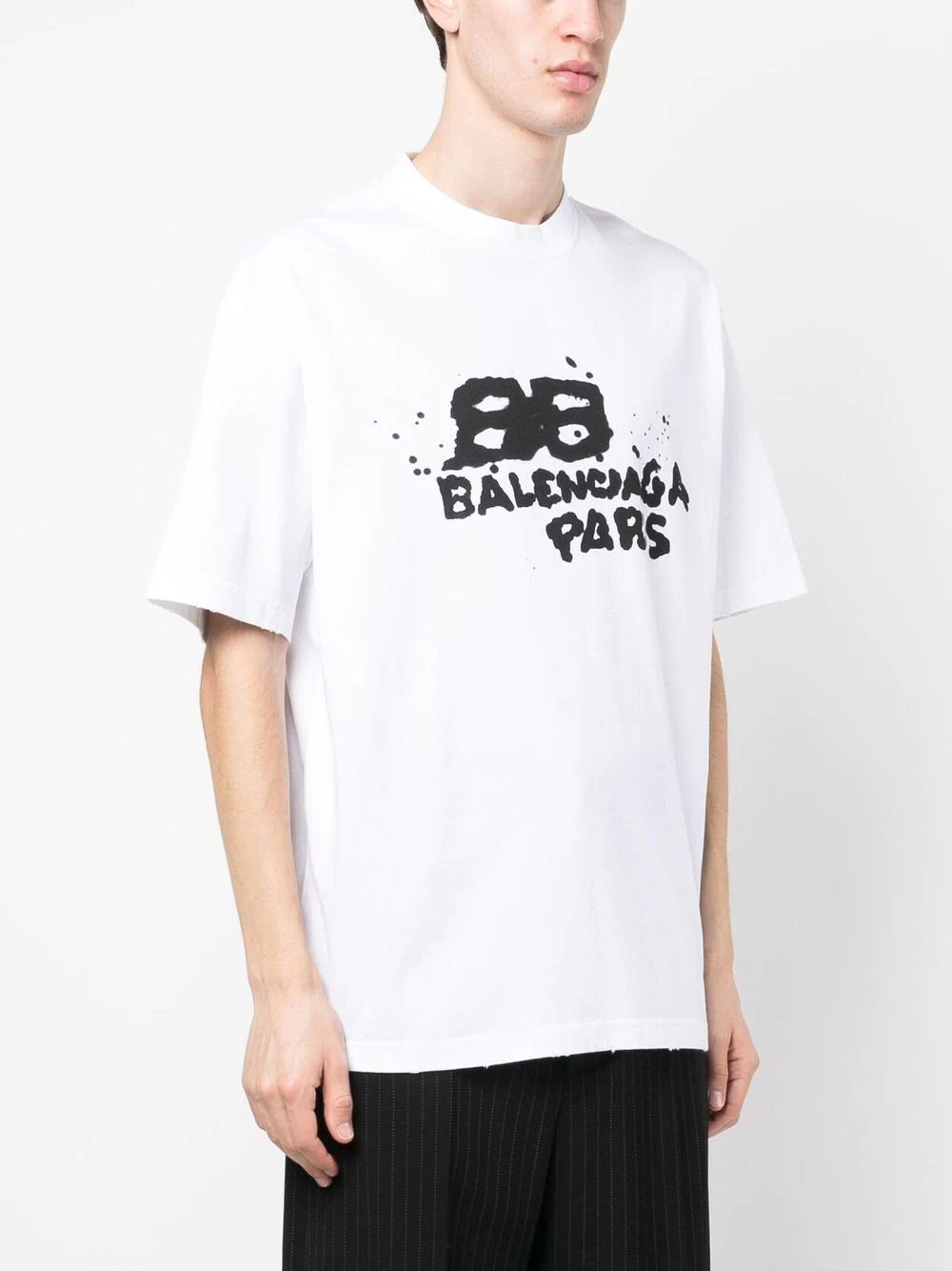 Balenciaga logo-print short-sleeve T-shirt