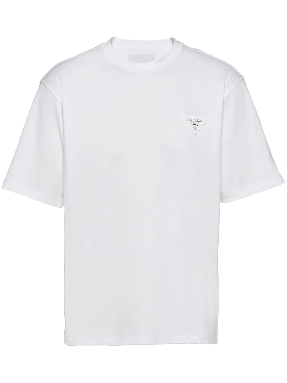 Prada logo-patch short-sleeve T-shirt