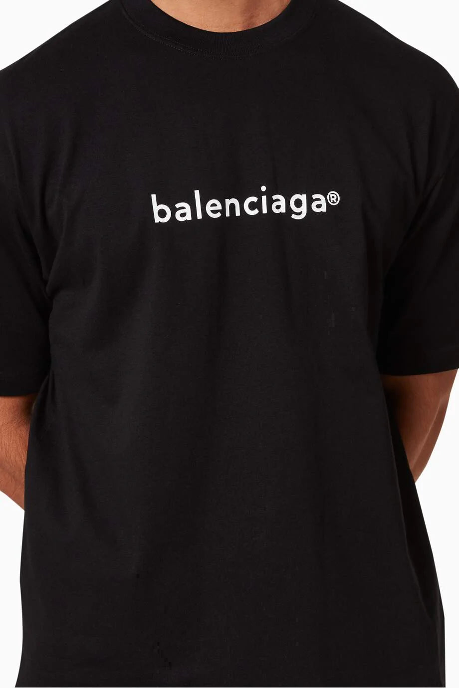 BALENCIAGA Copyright Medium Fit Vintage Jersey T-Shirt