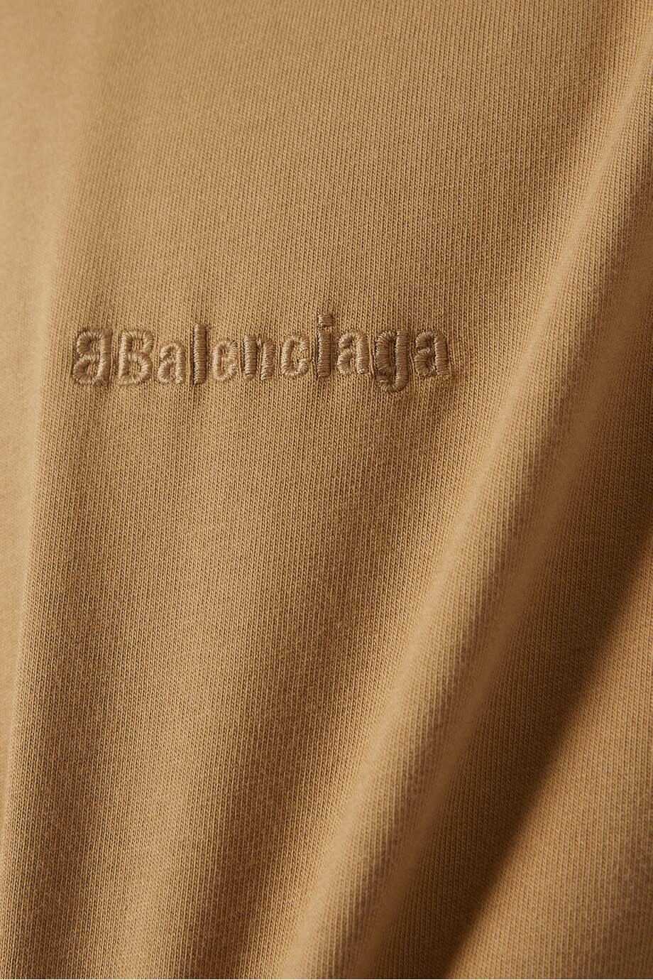 BALENCIAGA BB Corp Medium Fit Hoodie in Cotton Jersey