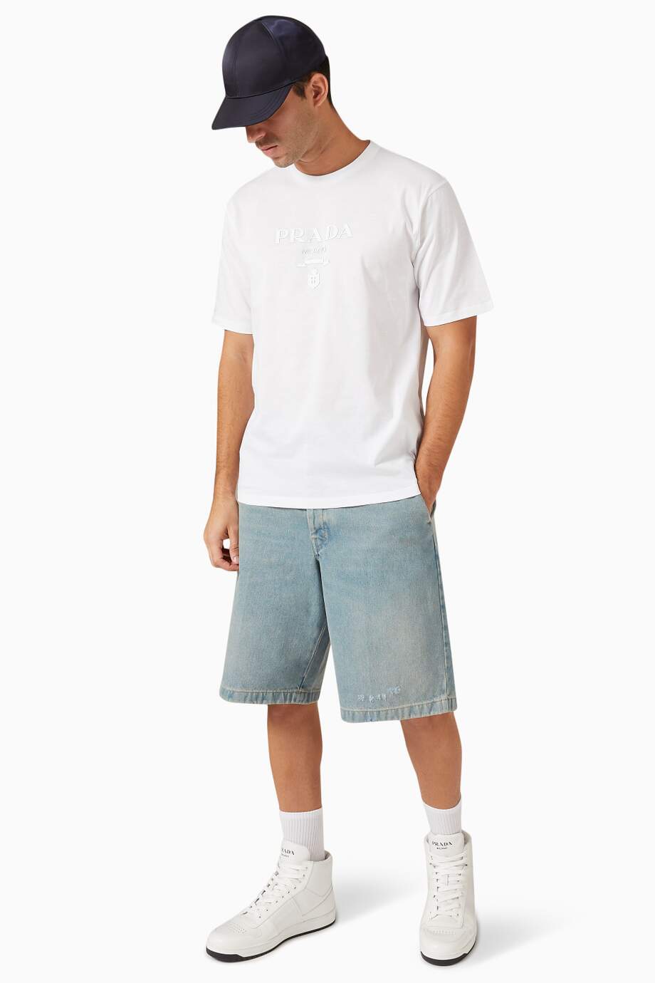 PRADA T-shirt in Cotton Jersey