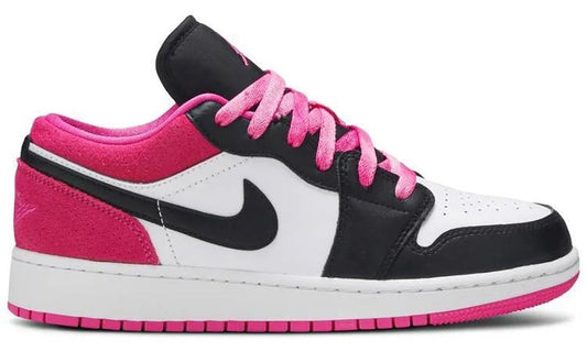 Air Jordan 1 Low SE GS 'Black Active Fuchsia'