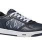 B27 LOW-TOP SNEAKER Navy Blue Smooth Calfskin and CD Diamond Canvas