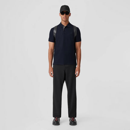 BURBERRY Monogram Motif Cotton Piqué Polo Shirt