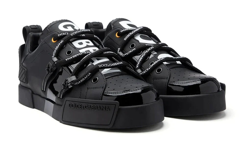 Dolce & Gabbana Portofino Sneakers in Black