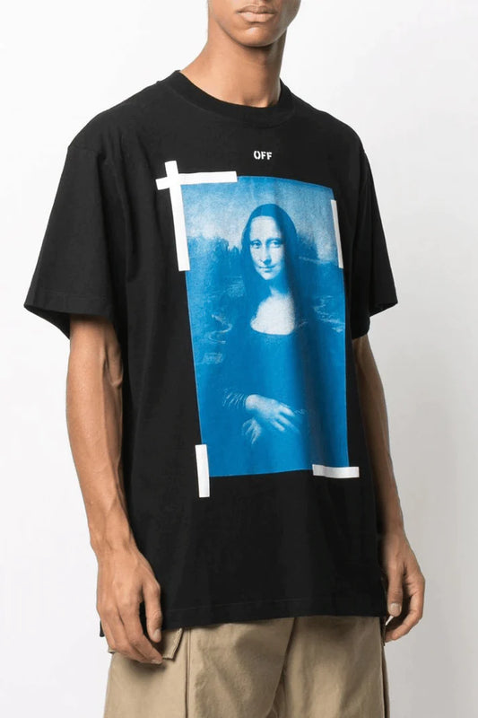 Off-White Mona Lisa print oversized T-shirt