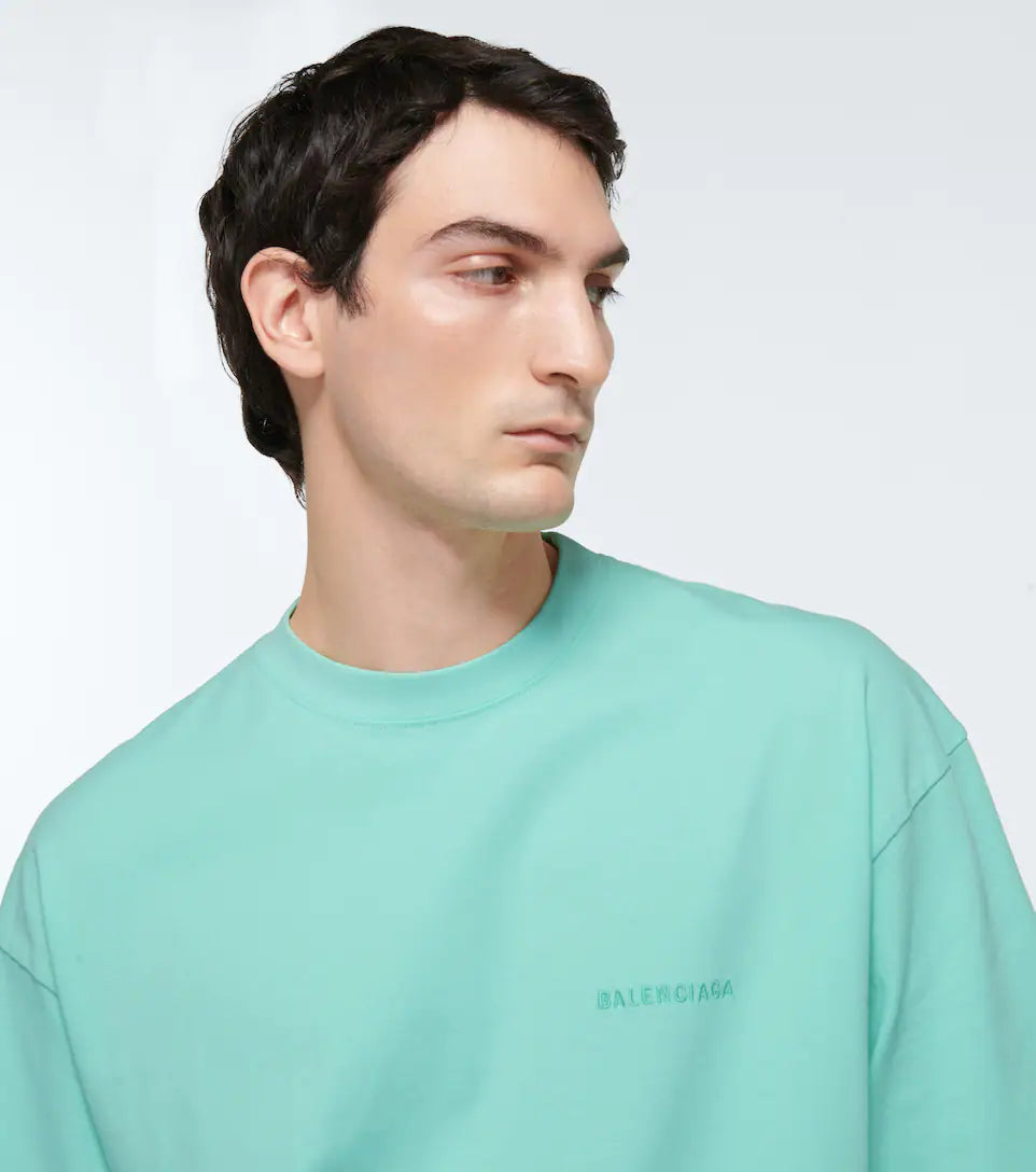 BALENCIAGA Medium-fit short-sleeved T-shirt