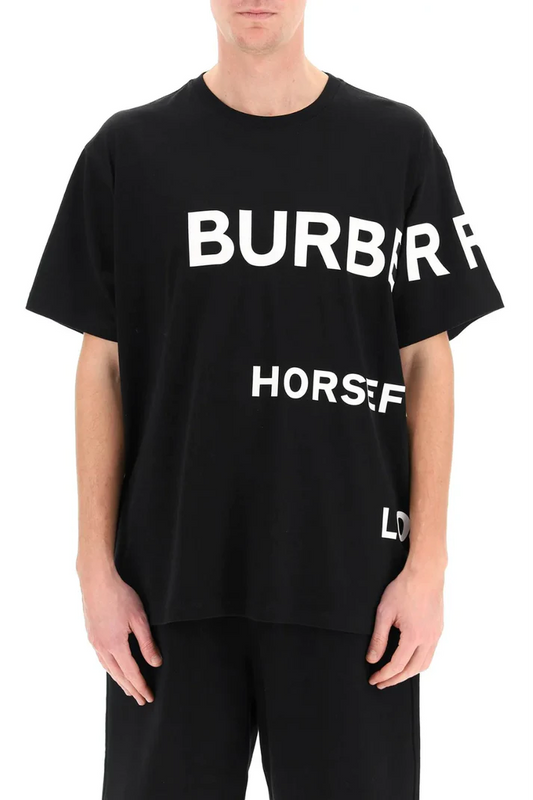 Burberry Logo Printed Crewneck T-Shirt