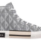 Dior B23 High-top Sneaker "Dior Gray Cd Diamond Canvas"