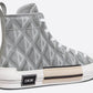 Dior B23 High-top Sneaker "Dior Gray Cd Diamond Canvas"