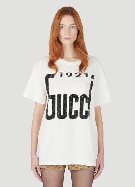 Gucci Crystal 1921 Cotton T-Shirt