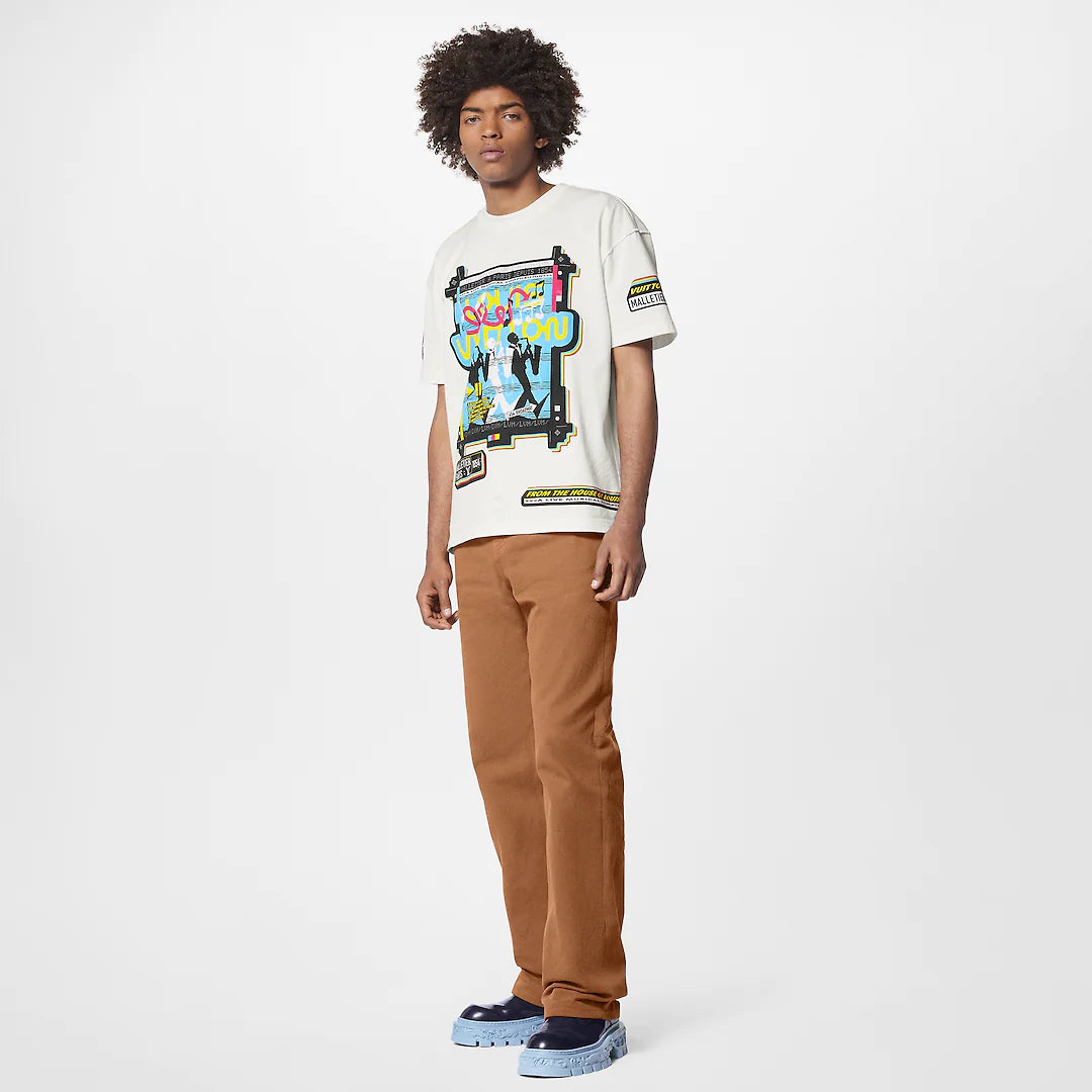 Louis Vuitton Jazz Flyers Short-Sleeved T-Shirt – shoeslevele