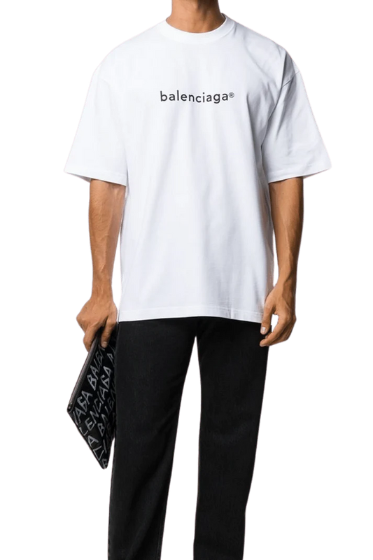 BALENCIAGA Copyright logo medium-fit T-shirt