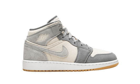 AIR JORDAN 1 MID SE GS "Coconut Milk / Particle Grey"